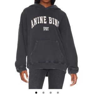 Anine Bing Sport Harvey Sweatshirt in grey.